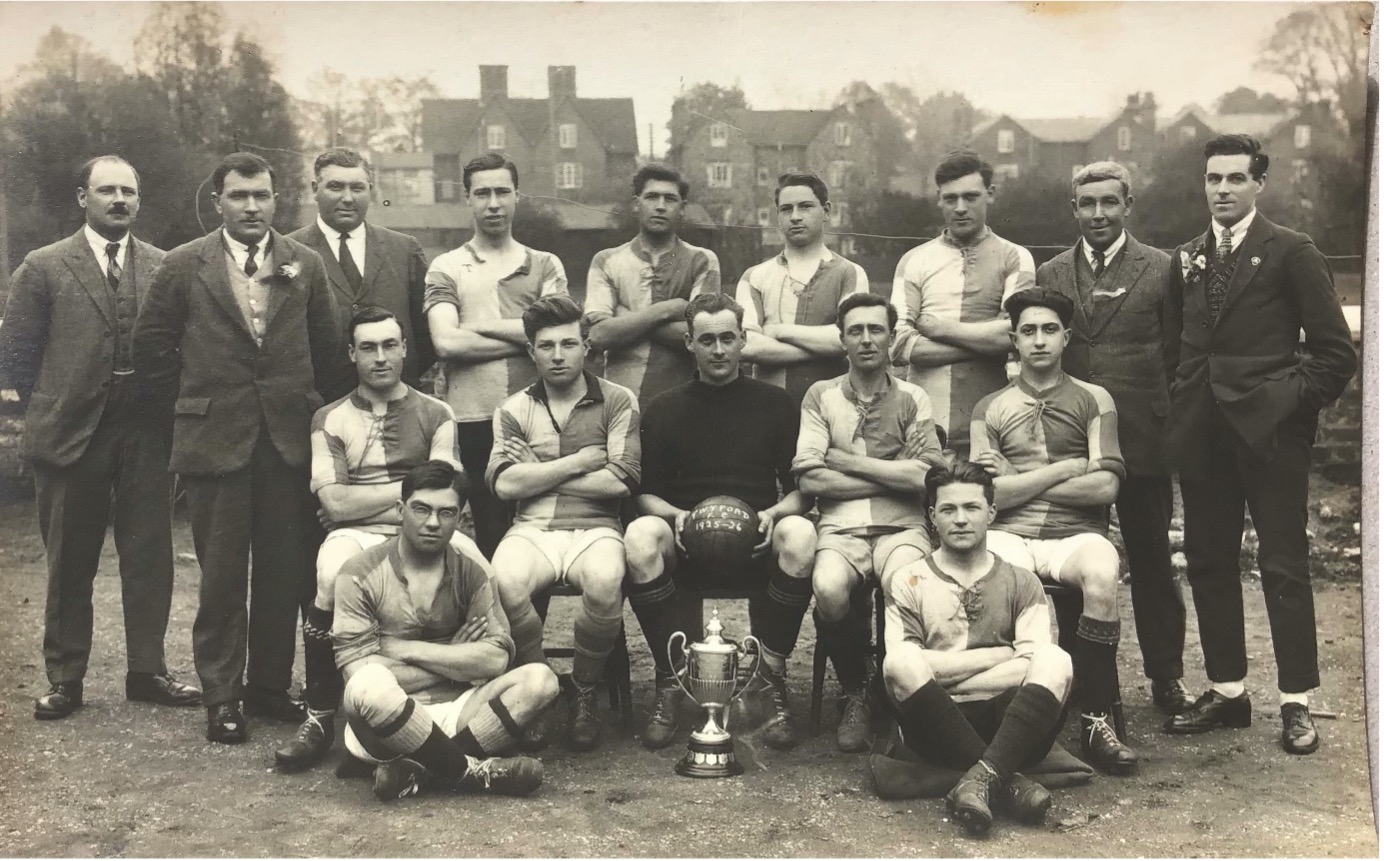 The 1925/26 Twyford Football Team